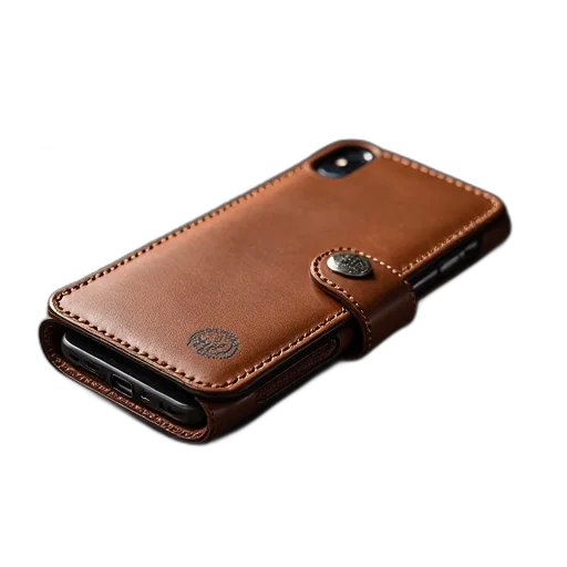 neokrret, leather, iphone, case, card, holder, folio transparent PNG cut-out