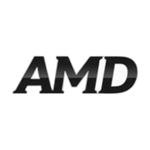 3d render, white, background, text, amd, stylized, font, letters transparent PNG cut-out