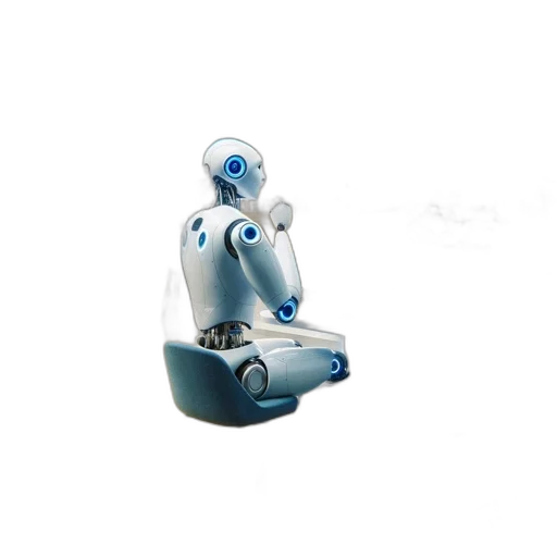 robot, staff, car, 3d render, concept art, photorealistic, technologically, advanced transparent PNG cut-out