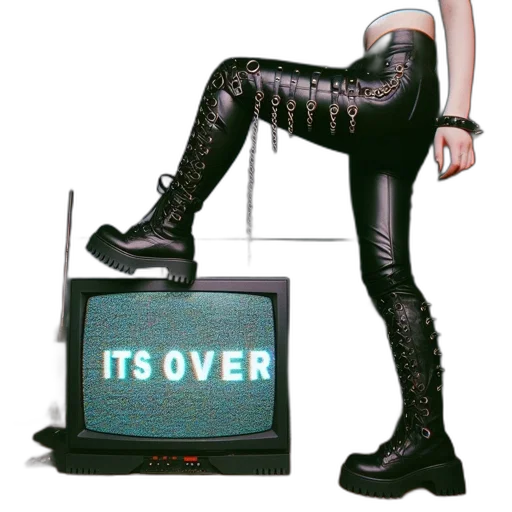 jacket, robot, cyberpunk, vaporwave, concept art, 3d render, neon lights, individual transparent PNG cut-out