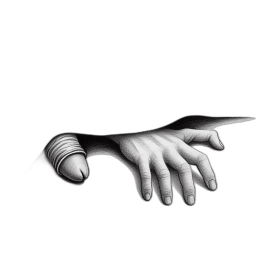 hair, weapon, jewelry, sword, pencil sketch, photorealistic, concept art, 3d render transparent PNG cut-out