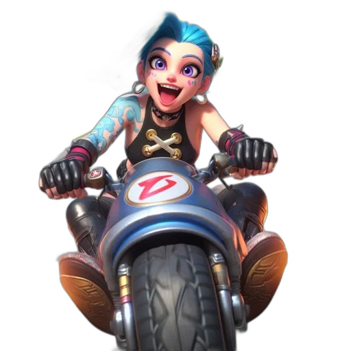 weapon, car, animal, face, concept art, 3d render, cartoon, comic book art transparent PNG cut-out