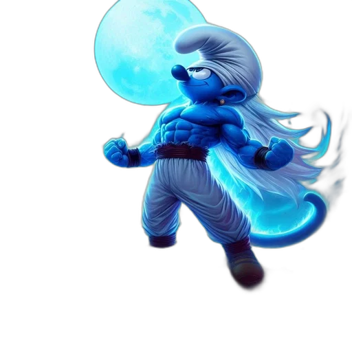 staff, creature, dragon, concept art, fantasy art, 3d render, pixel art, blue transparent PNG cut-out