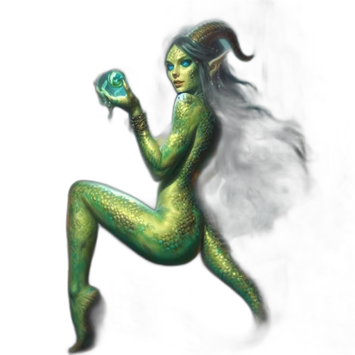 creature, staff, jewelry, mask, fantasy art, concept art, pixel art, comic book art transparent PNG cut-out