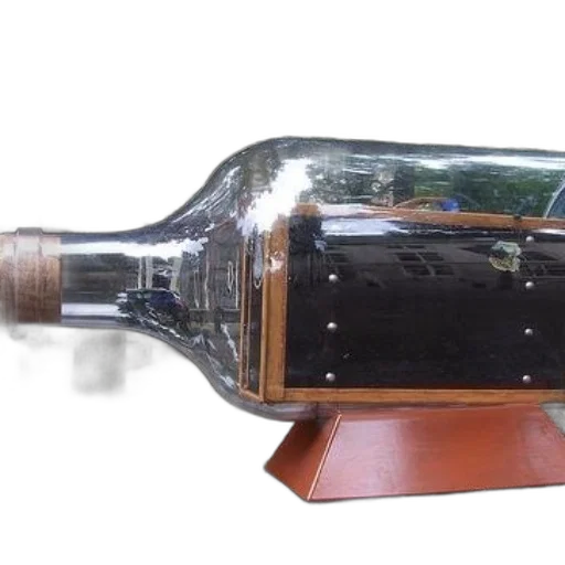 bottle, crown, weapon, sword, 3d render, photorealistic, large, transparent transparent PNG cut-out