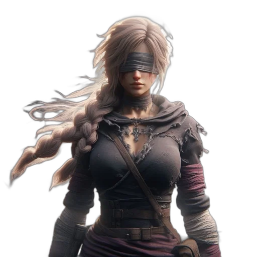 mask, face, concept art, fantasy art, 3d render, cyberpunk, dark, monochrome transparent PNG cut-out