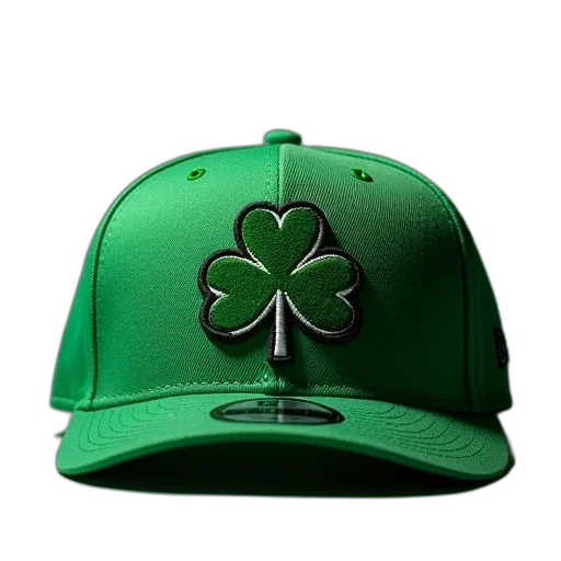 hat, crown, green, buffalo, bills, shamrock, patricks, 9fifty transparent PNG cut-out