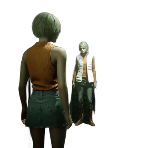 staff, creature, mask, jacket, concept art, 3d render, photorealistic, outer space transparent PNG cut-out