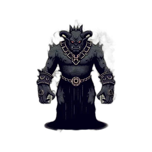 mask, creature, staff, crown, concept art, fantasy art, pixel art, 3d render transparent PNG cut-out