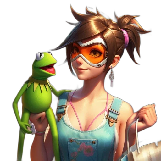 staff, face, concept art, 3d render, photorealistic, fantasy art, neon, green transparent PNG cut-out