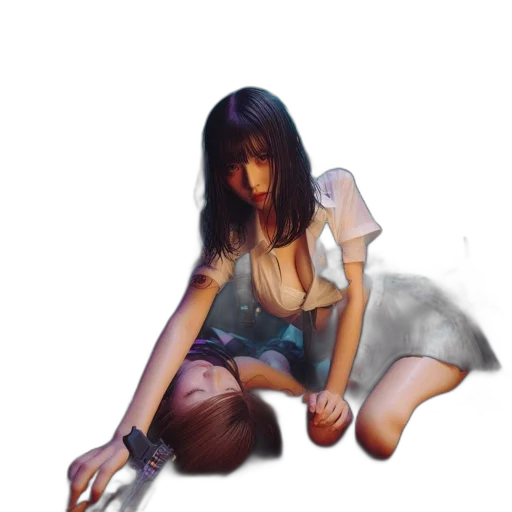 dress, jewelry, creature, photorealistic, concept art, oil painting, 3d render, outer space transparent PNG cut-out