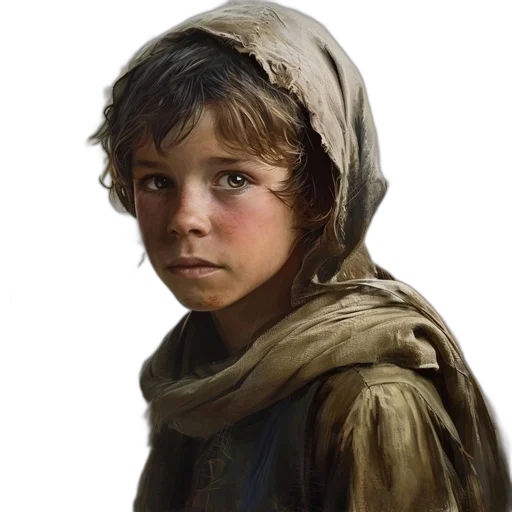 face, hat, weapon, photorealistic, oil painting, concept art, fantasy art, snow transparent PNG cut-out