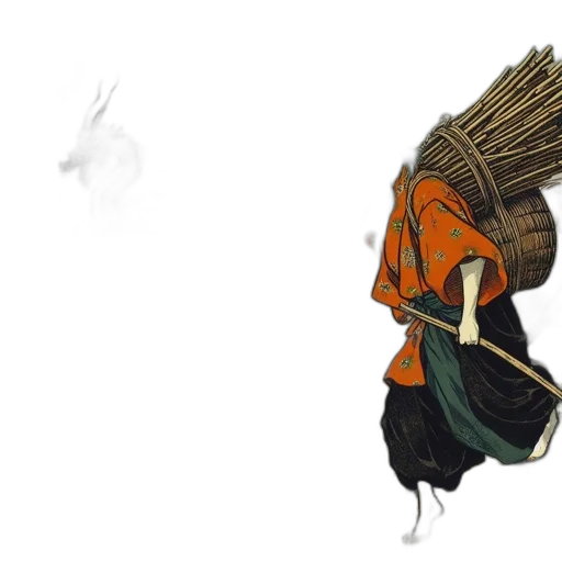 mask, weapon, sword, dragon, concept art, fantasy art, watercolor, anime transparent PNG cut-out