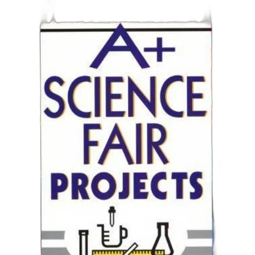 staff, science, fair, projects, book, cover, featuring, vibrant transparent PNG cut-out