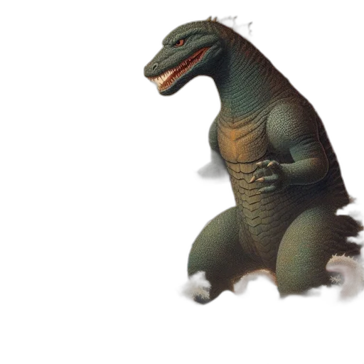 dragon, creature, animal, staff, 3d render, concept art, photorealistic, fantasy art transparent PNG cut-out