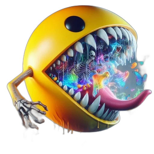 mask, robot, creature, staff, concept art, 3d render, fantasy art, photorealistic transparent PNG cut-out