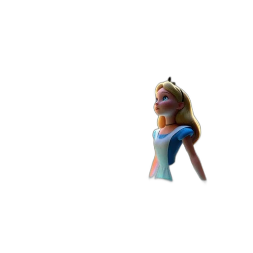 dress, creature, robot, staff, 3d render, concept art, cartoon, underwater transparent PNG cut-out
