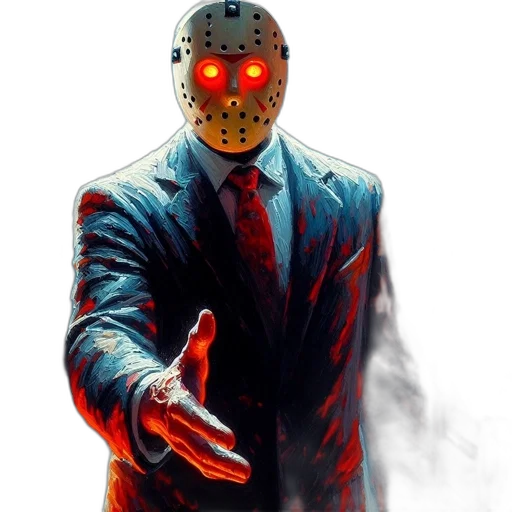 mask, robot, face, creature, concept art, pixel art, comic book art, cyberpunk transparent PNG cut-out