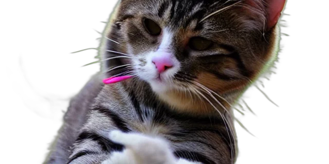 staff, animal, jewelry, weapon, photorealistic, action, photograph, cat transparent PNG cut-out