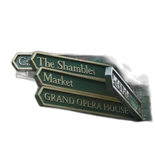 street, sign, york, points, shambles, market, grand, opera transparent PNG cut-out