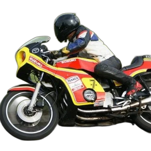 3d render, photorealistic, person, riding, suzuki, motorcycle, track transparent PNG cut-out