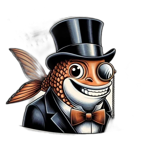staff, animal, hat, cartoon, 3d render, concept art, pixel art, anthropomorphic transparent PNG cut-out