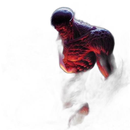creature, mask, animal, robot, concept art, comic book art, photorealistic, 3d render transparent PNG cut-out