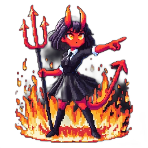 staff, jacket, dragon, weapon, pixel art, concept art, fantasy art, anime transparent PNG cut-out