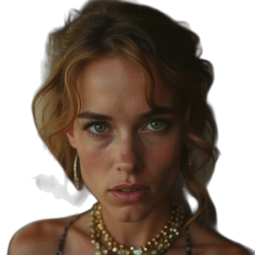 jewelry, face, crown, dress transparent PNG cut-out