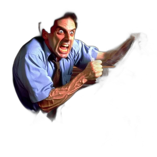 staff, weapon, creature, face, concept art, 3d render, fantasy art, photorealistic transparent PNG cut-out