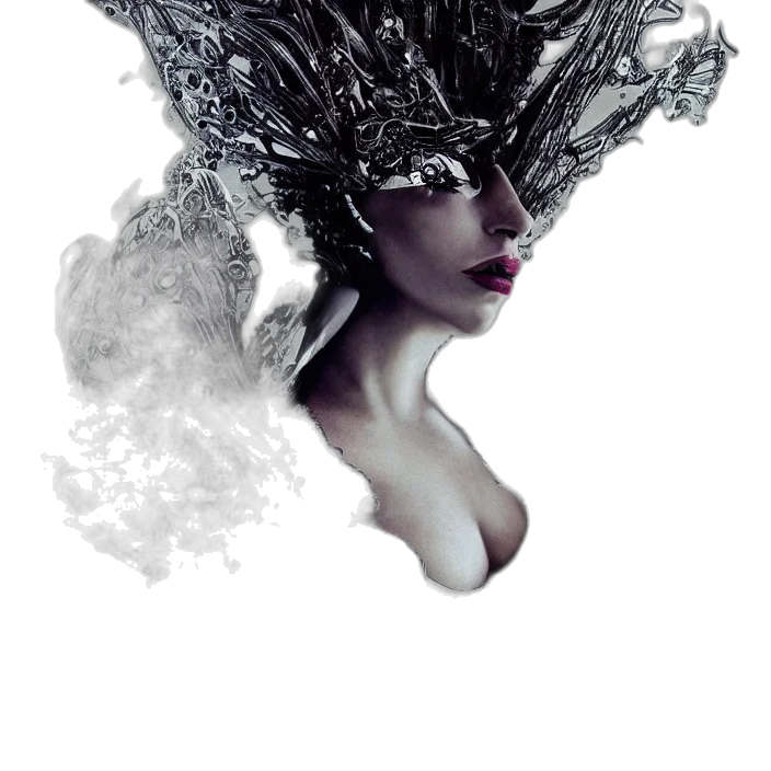 mask, crown, hat, hair transparent PNG cut-out