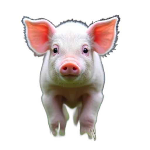 animal, creature, face, food, photorealistic, 3d render, concept art, small transparent PNG cut-out