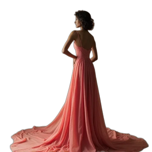 dress, jewelry, photorealistic, concept art transparent PNG cut-out