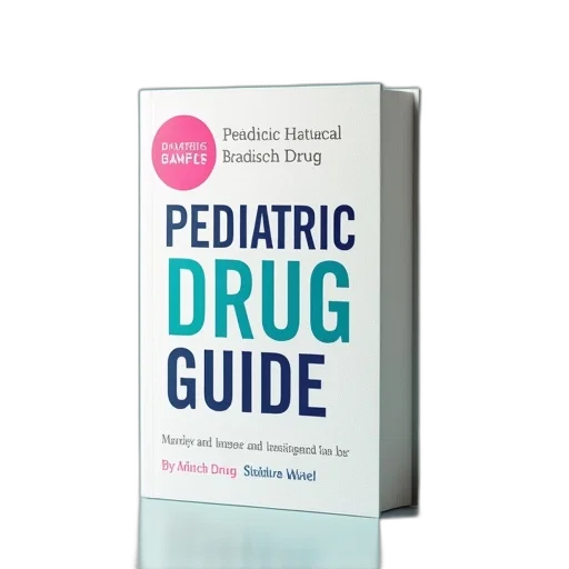 front, cover, book, title, pediatric, drug, guide transparent PNG cut-out