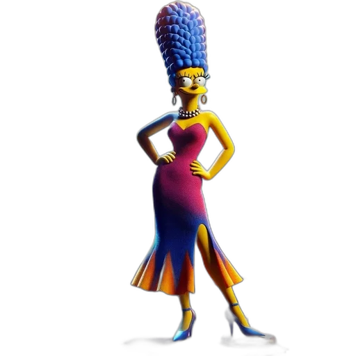 dress, crown, staff, hat, concept art, 3d render, pixel art, cartoon transparent PNG cut-out