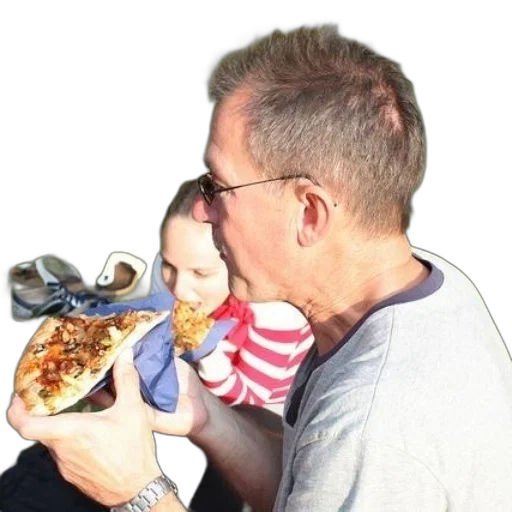 food, mask, face, man transparent PNG cut-out