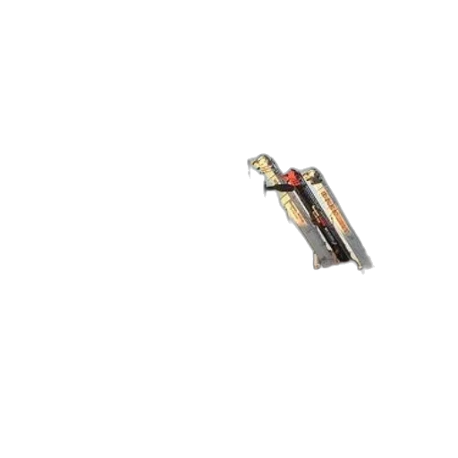 weapon, sword, robot, staff, 3d render, pixel art, concept art, photorealistic transparent PNG cut-out
