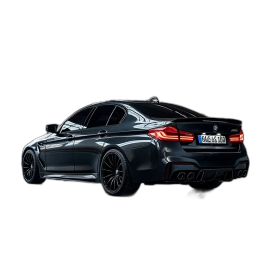 car, photorealistic, 3d render, new, bmw, hame, tuning, gmbh transparent PNG cut-out