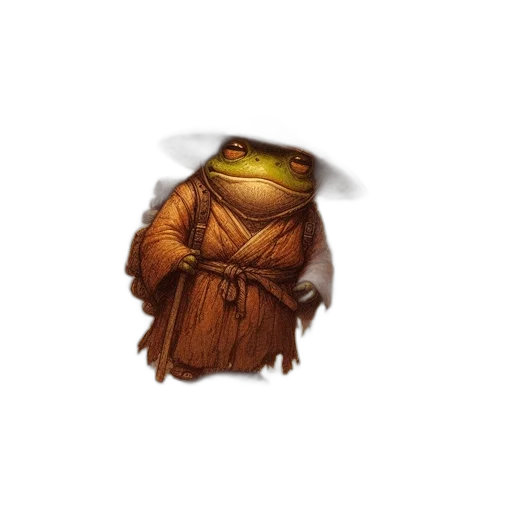 jacket, creature, face, mask, concept art, fantasy art, watercolor, pixel art transparent PNG cut-out