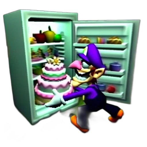 food, hat, 3d render, concept art, pixel art, vaporwave, virtual, environment transparent PNG cut-out
