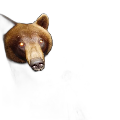 animal, creature, face, staff, photorealistic, 3d render, concept art, watercolor transparent PNG cut-out