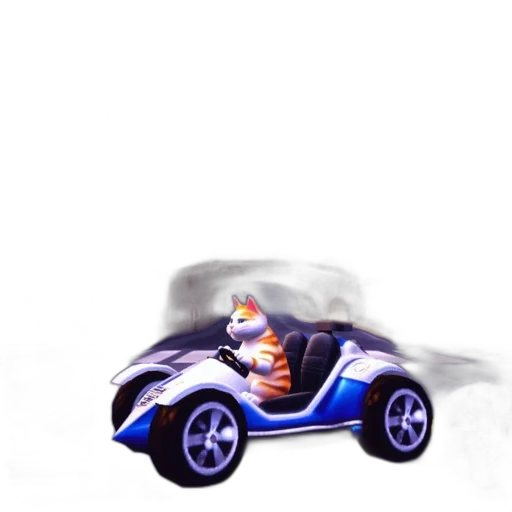 car, animal, robot, dragon, 3d render, concept art, photorealistic, pixel art transparent PNG cut-out