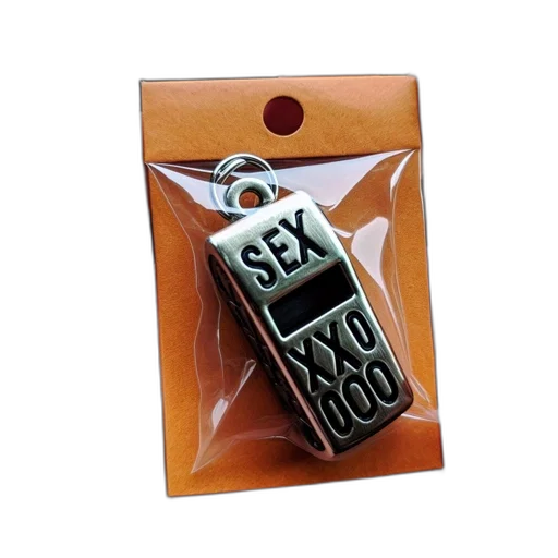 jewelry, hand, holds, metallic, whistle, item, sex, xooo transparent PNG cut-out