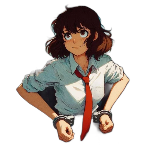 staff, jacket, weapon, face, anime, pixel art, concept art, cartoon transparent PNG cut-out