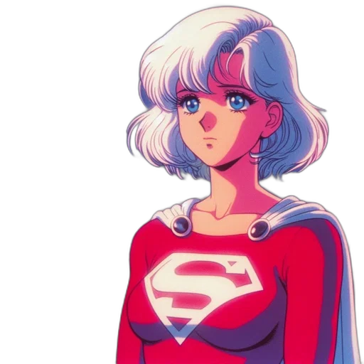 face, dress, robot, comic book art, anime, vaporwave, pixel art, outer space transparent PNG cut-out