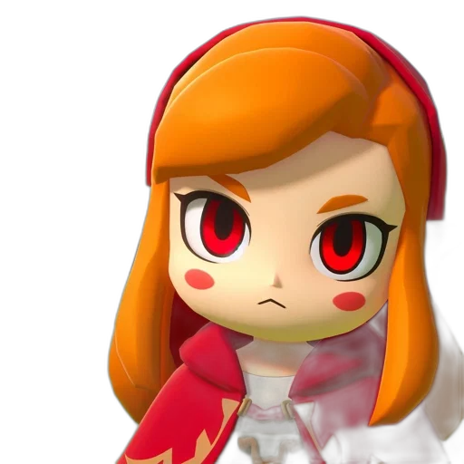 staff, 3d render, concept art, pixel art, anime, red, anime-styled, character transparent PNG cut-out