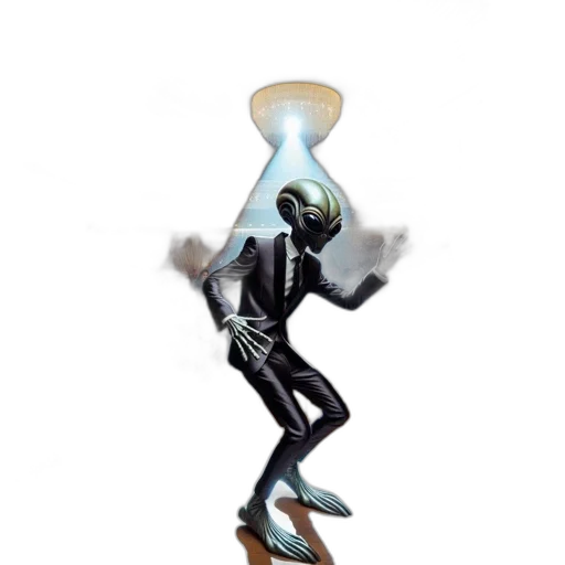 robot, staff, creature, jewelry, concept art, 3d render, vaporwave, fantasy art transparent PNG cut-out