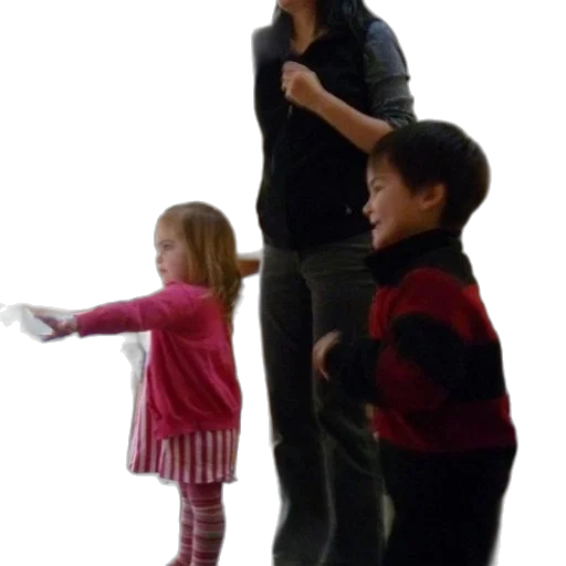 staff, forest, outer space, underwater, city street, woman, two, children transparent PNG cut-out