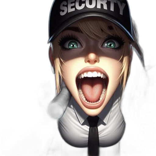 face, staff, hat, jacket, concept art, photorealistic, 3d render, cartoon transparent PNG cut-out