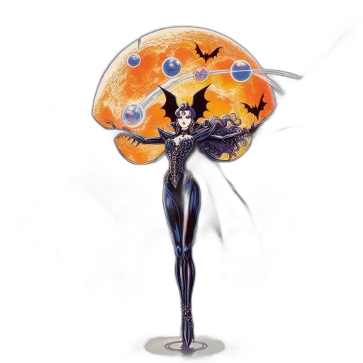 umbrella, jewelry, dress, food, concept art, fantasy art, 3d render, comic book art transparent PNG cut-out